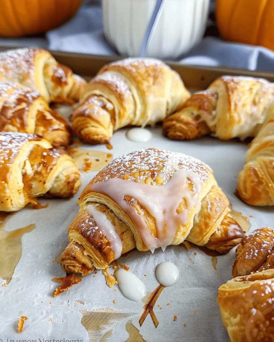 Pumpkin Pie Crescent Rolls: Easy Handheld Fall Dessert Delight