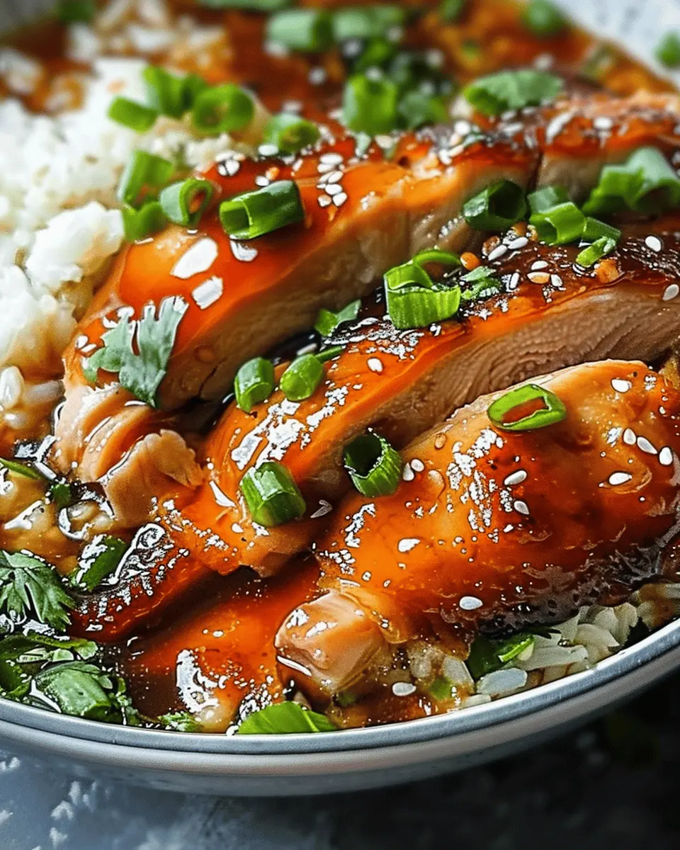 Caramelised Soy Chicken: A Juicy Comfort Meal in Garlic Ginger Broth