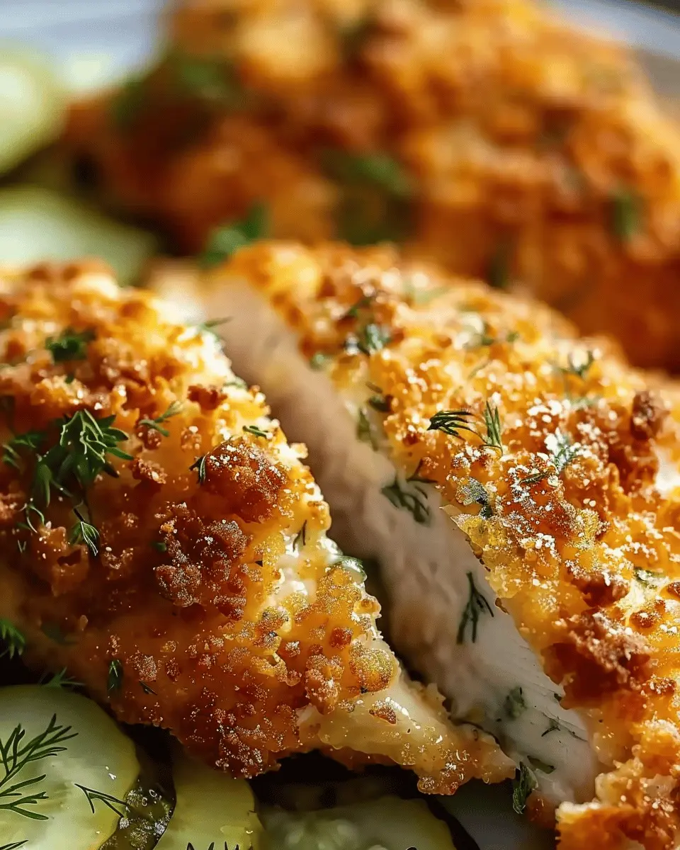 Crispy Dill Pickle Parmesan Chicken: A Deliciously Easy Recipe
