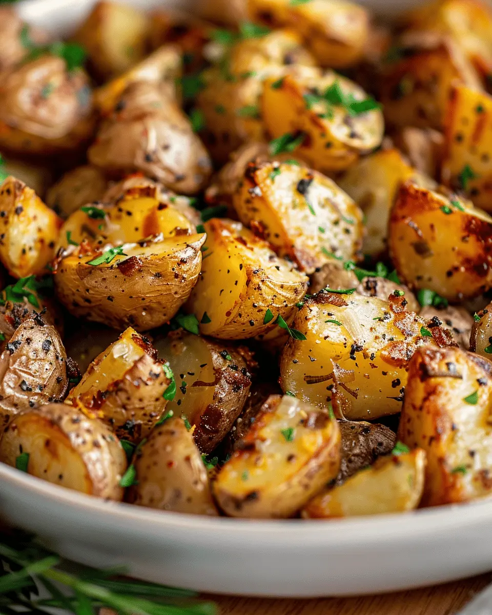 Garlic Roast Potatoes: The Best Crunchy Side for Every Meal