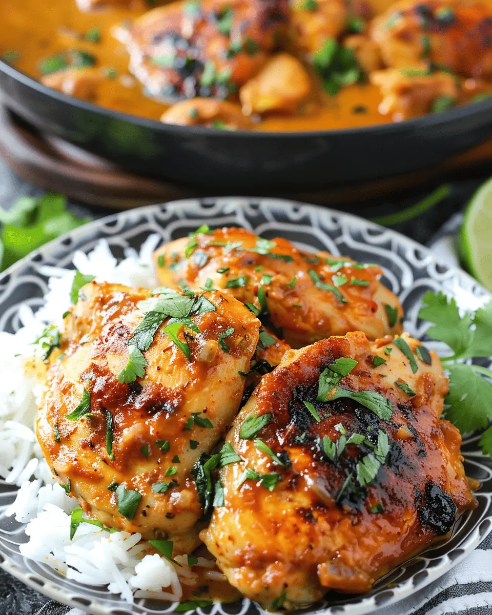 Spicy Brazilian Coconut Chicken Recipe: A Flavorful Escape