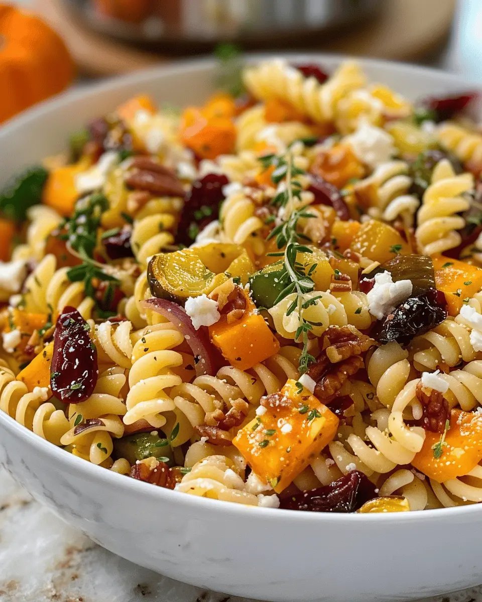Fall Harvest Pasta Salad: 7 Irresistible Reasons You’ll Crave It