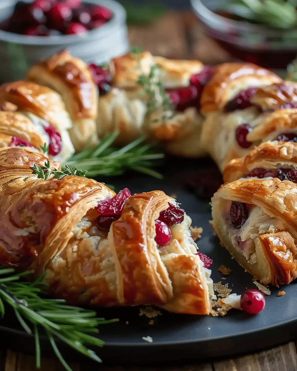 Turkey Cranberry Crescent Ring Recipe: Easy & Irresistibly Delicious