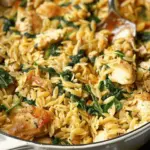 Monterey Chicken One Pan Orzo