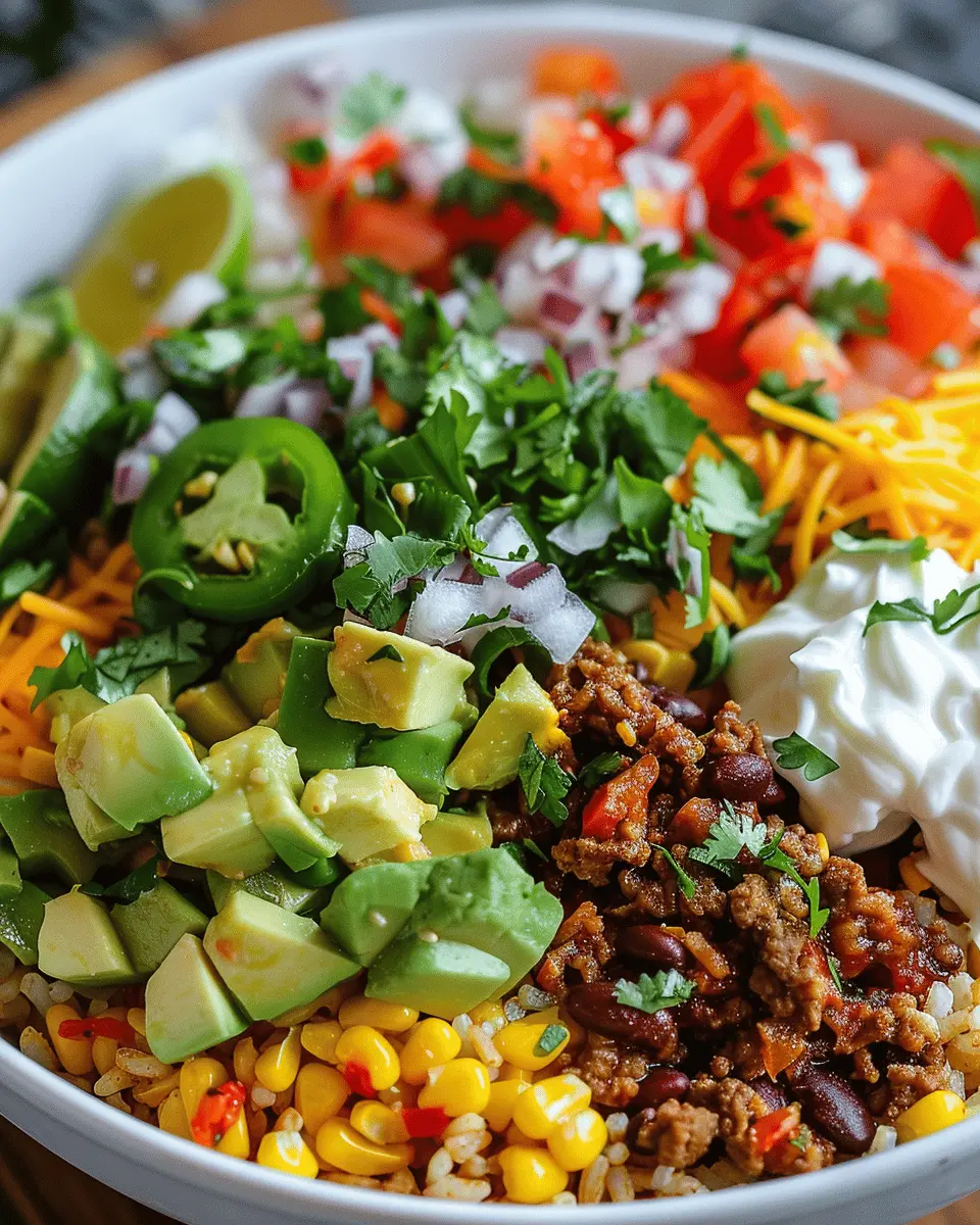 Perfect Taco Rice Bowl: Master the Flavor for a Cozy Dinner