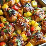 Hawaiian Chicken Sheet Pan