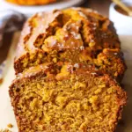 Vanilla pudding pumpkin bread