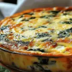 Irresistible Cottage Cheese and Spinach Crustless Quiche