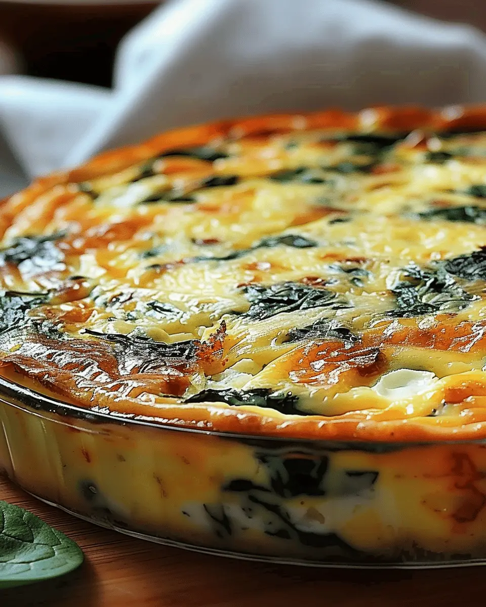 Cottage Cheese and Spinach Quiche: A Healthy, Flavorful Delight