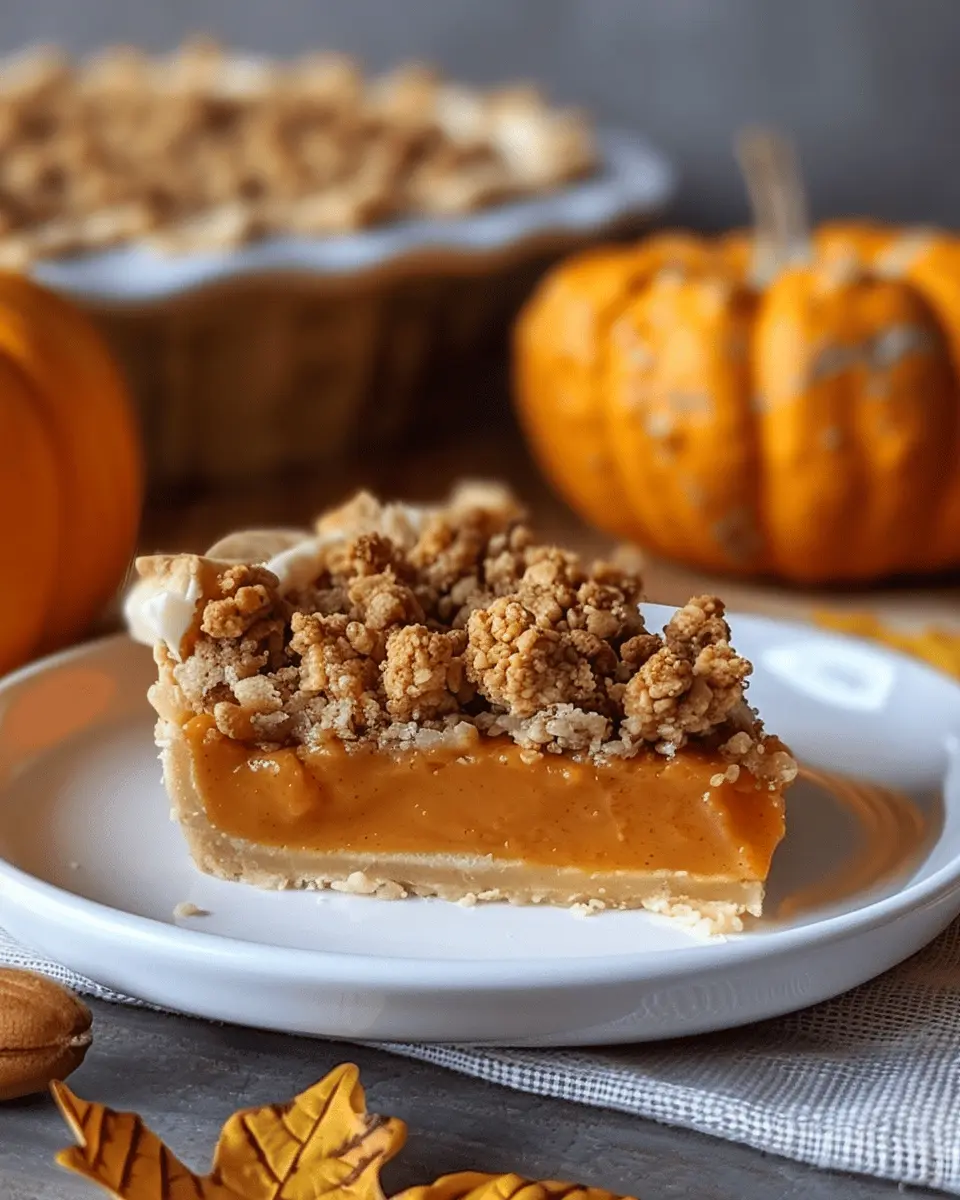Pumpkin Pie Crumble: Easy Recipe for a Cozy Fall Dessert