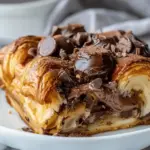 Decadent Chocolate Croissant Breakfast Bake