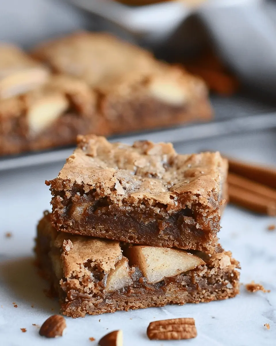 Apple Brownies: Indulgent Treats for Cozy Home Cooking