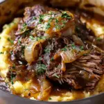 Comforting French Onion Pot Roast