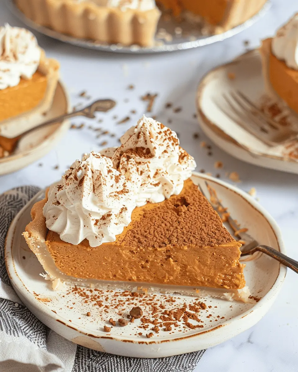 No Bake Marshmallow Pumpkin Pie: The Easiest Delightful Dessert