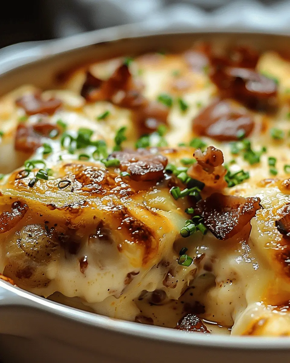 Cheesy Mississippi Mud Potatoes: Indulgent Comfort Food Delight