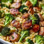 Chicken Sausage and Broccoli Orzo: A Delicious Recipe!