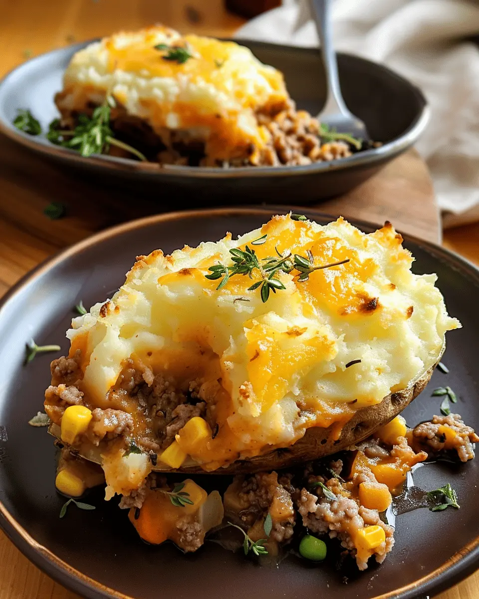 Shepherd’s Pie Baked Potato: The Best Comfort Food Mashup