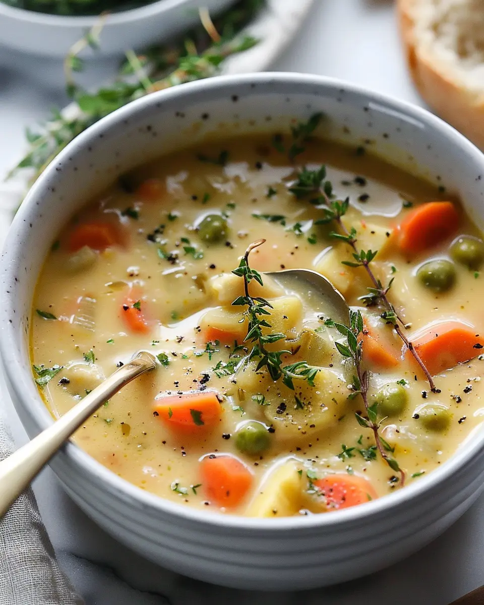 One-Pot Creamy Vegetable Soup: Quick and Cozy Comfort Food