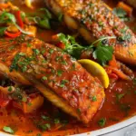 Classic Spicy Moroccan Fish in Rich Sauce
