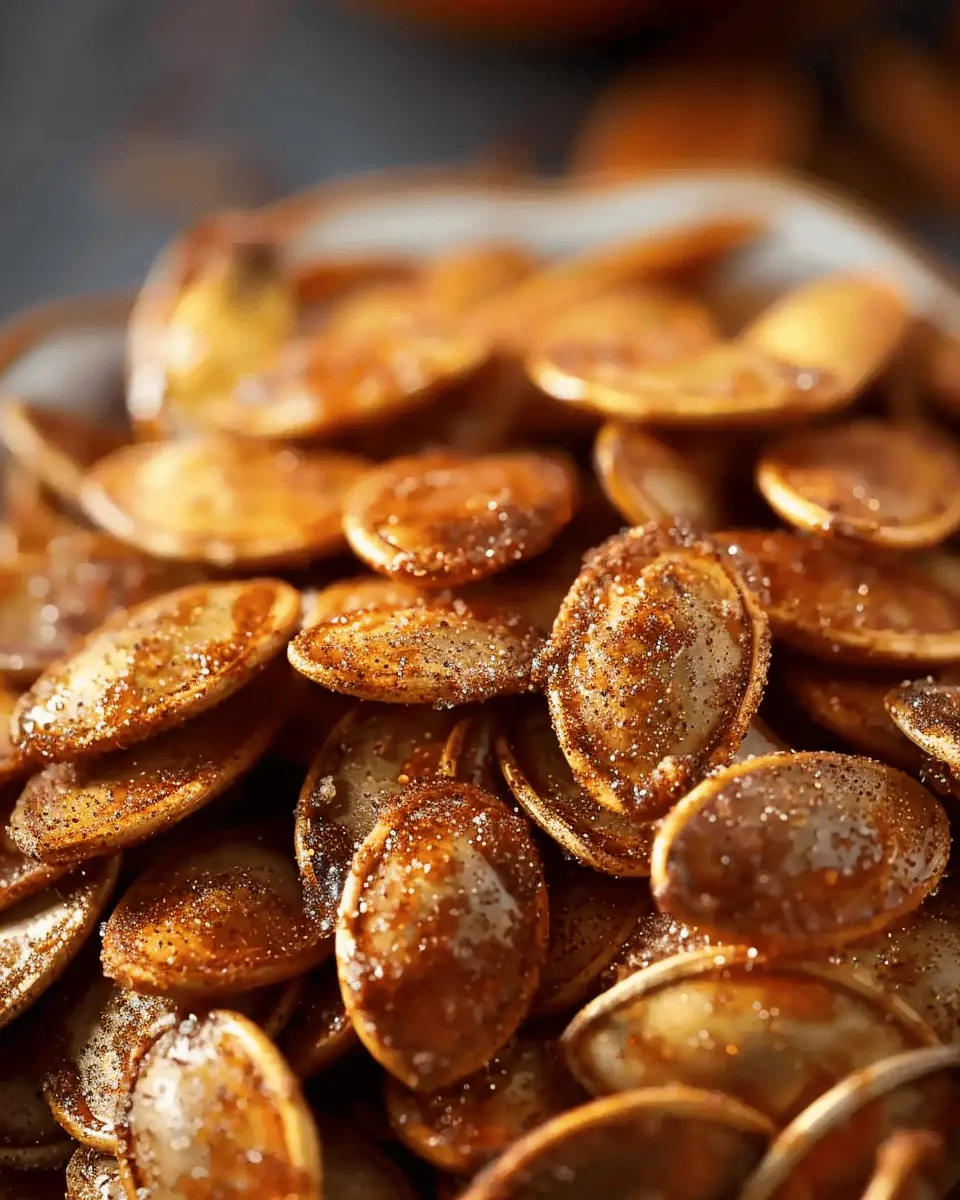 Sweet Cinnamon Sugar Pumpkin Seeds: The Best Fall Snack Recipe
