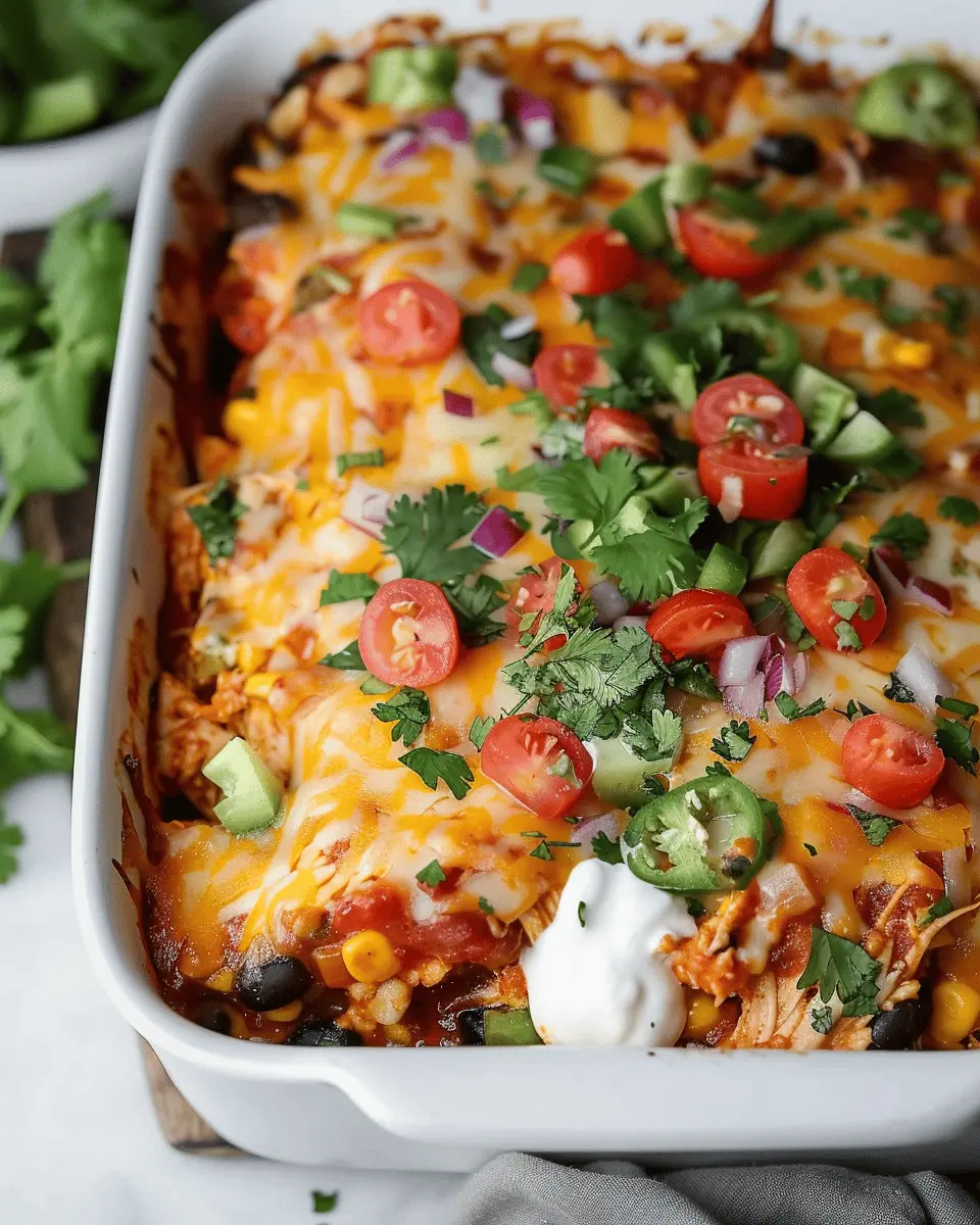 Chicken Burrito Casserole: A Juicy Twist on a Family Favorite
