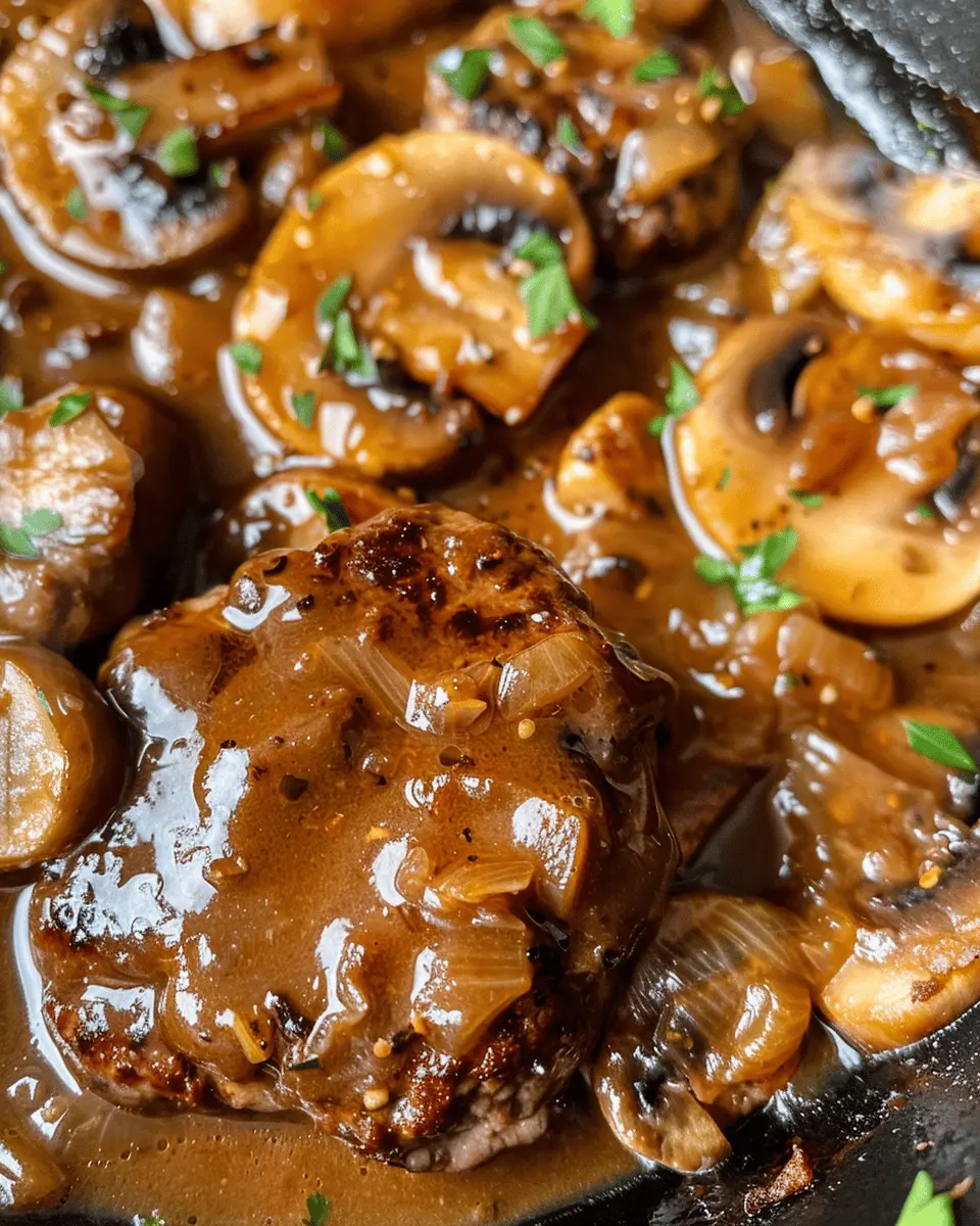 Easy Salisbury Steak: Juicy Comfort Food with Turkey Bacon Twist