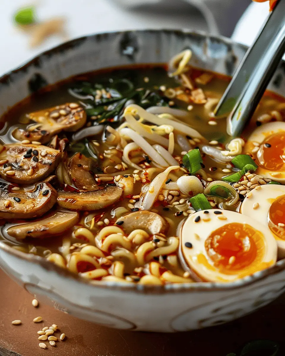 Homemade Ramen: Easy Recipe with Turkey Bacon and Chicken Ham