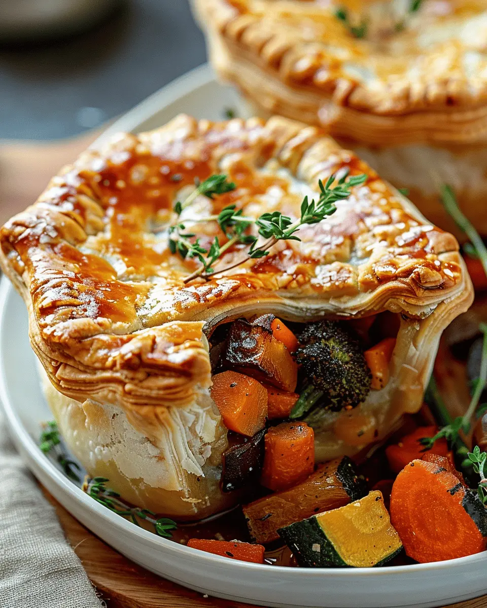 Roasted Autumn Vegetable Pot Pies: A Comforting Delight for Fall
