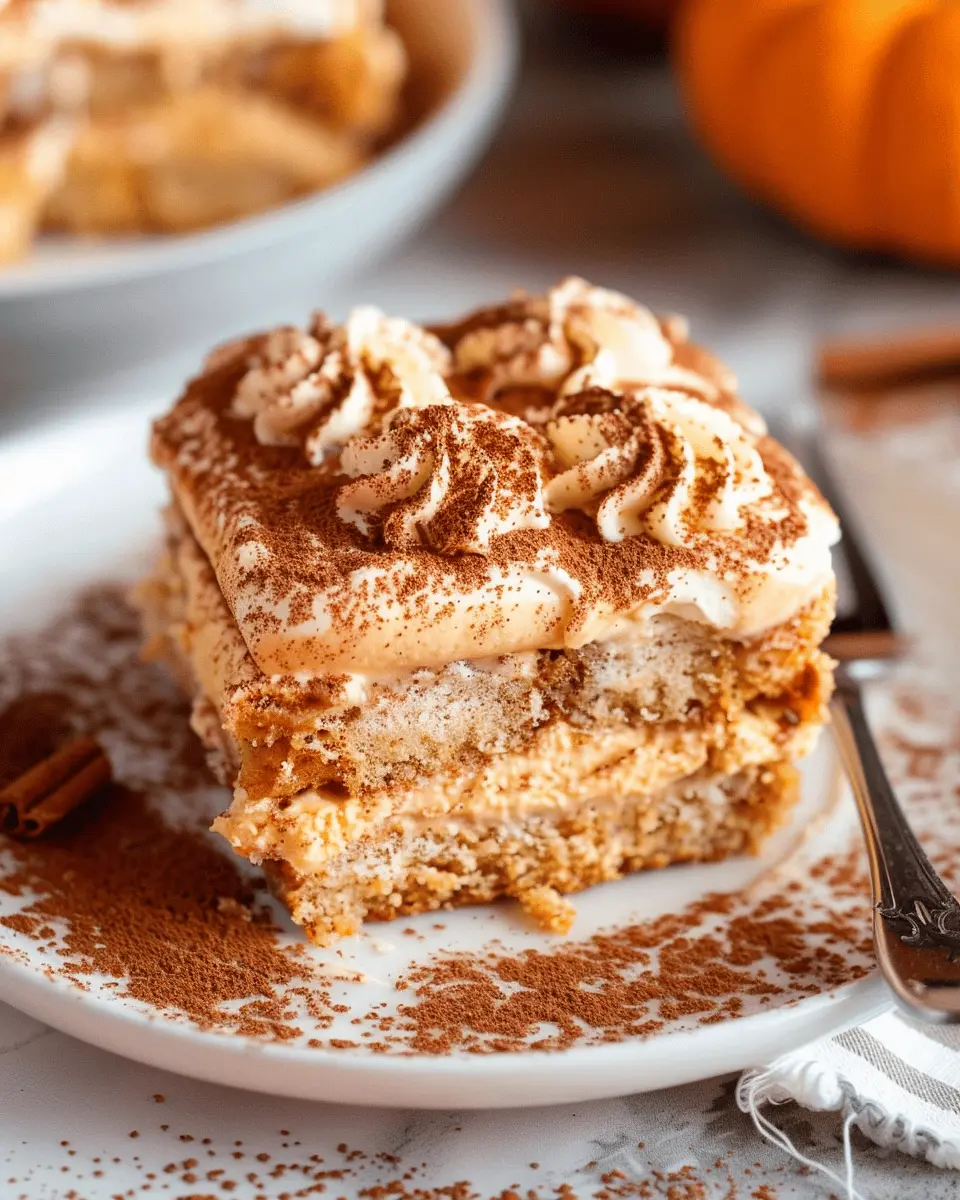 Creamy Pumpkin Tiramisu: Indulgent Fall Delight with Pumpkin Spice