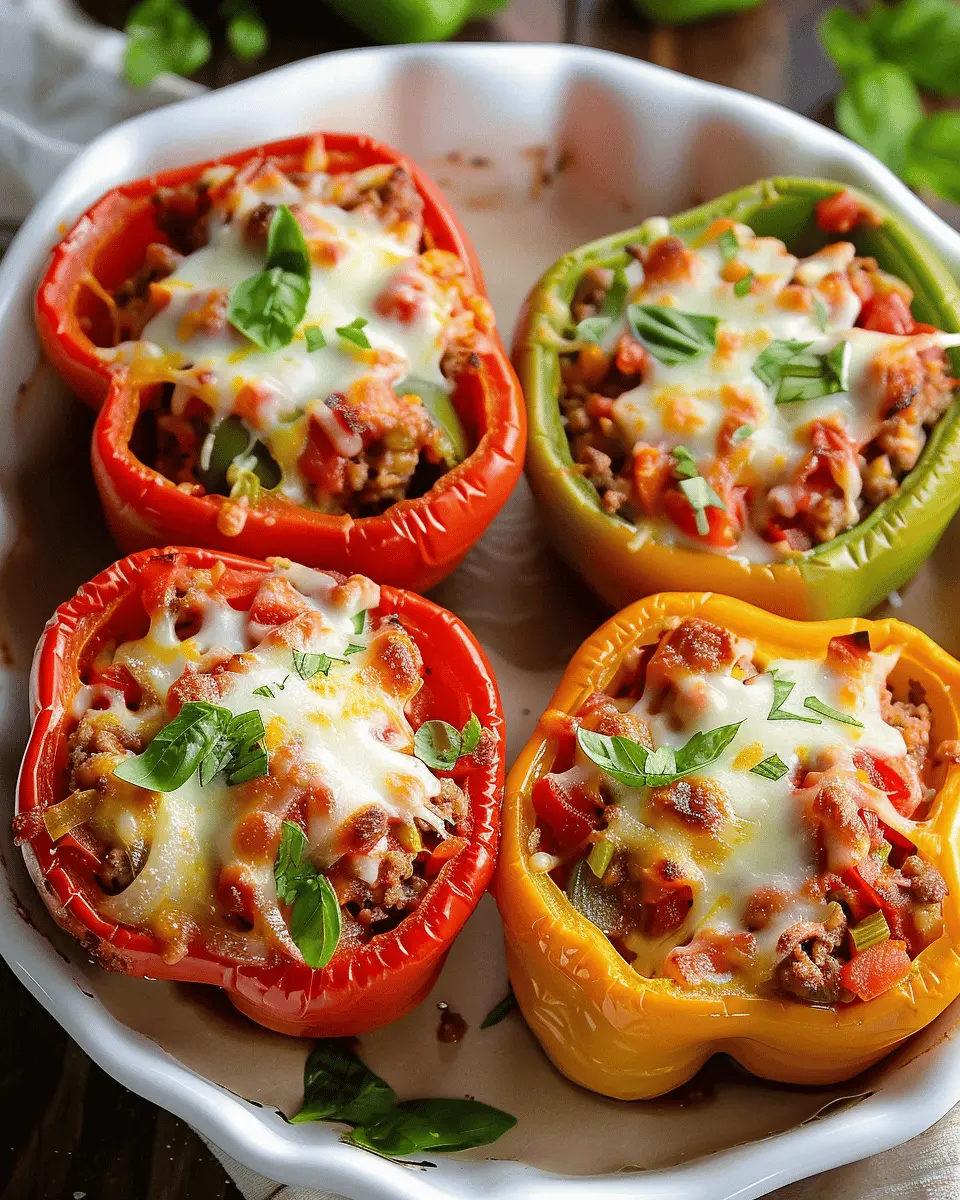 Stuffed Peppers: Easy and Delicious Turkey Bacon and Beef Recipe