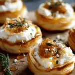 Goat Cheese and Honey Bites
