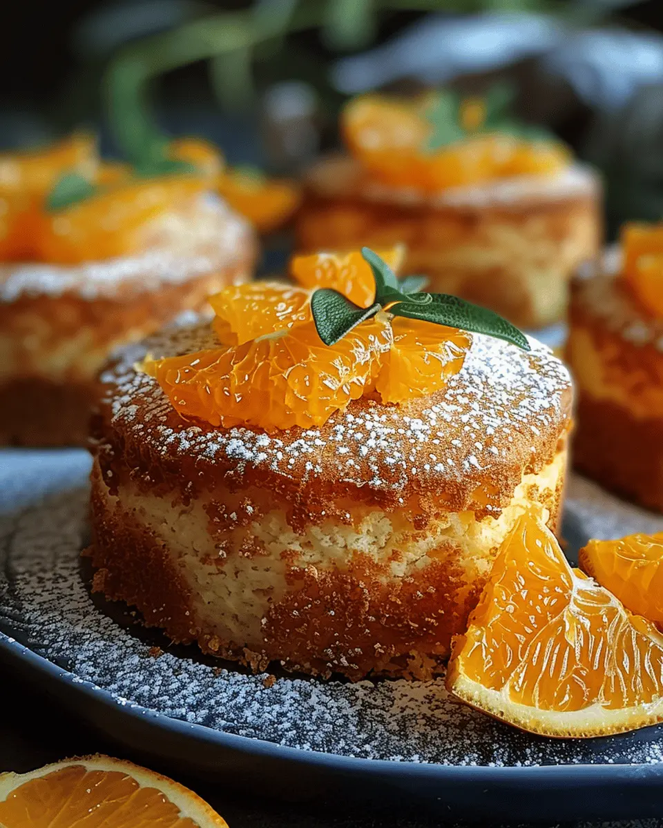 Orange Ginger Honey Cakes: Easy Recipe for a Cozy Home Treat